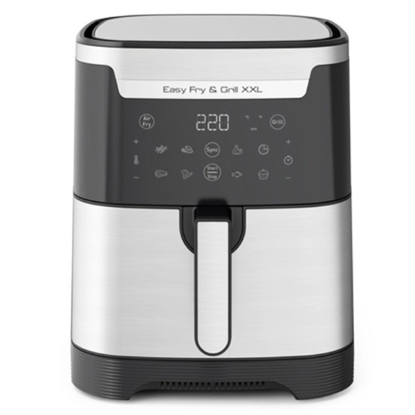 Nồi chiên không dầu Tefal 2in1 Easy Fry & Grill 6.5L XXL EY801D15