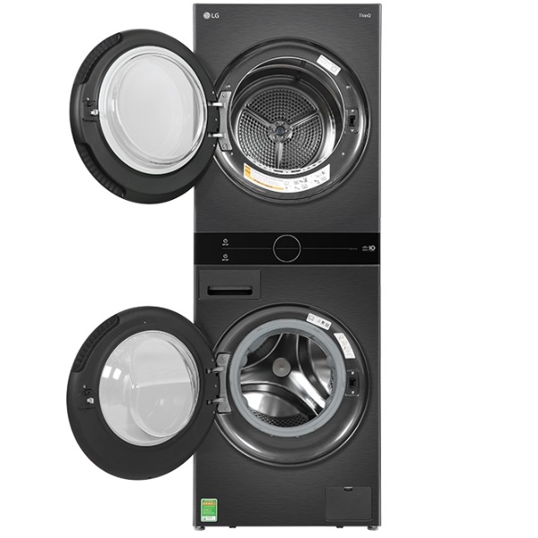 Tháp giặt sấy LG WashTower Inverter giặt 14 kg - sấy 10 kg WT1410NHB