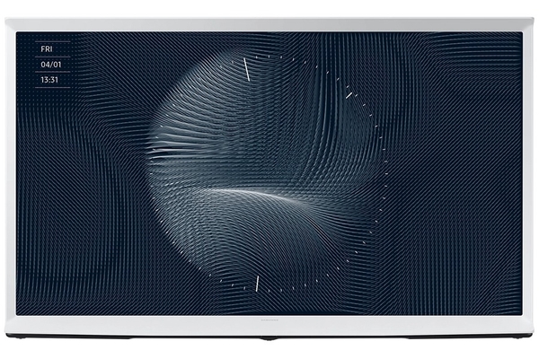 Smart Tivi Kiểu Chữ I Có Chân The Serif QLED Samsung 4K 55 inch QA55LS01B