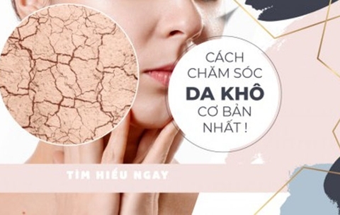 Như thế nào là da khô? Chăm sóc da khô đúng cách?