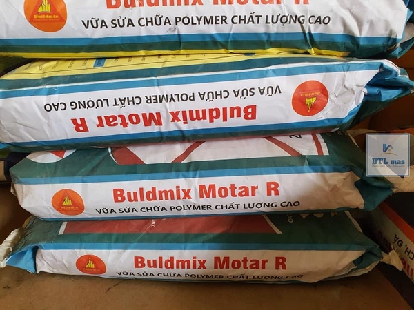 Buildmix Motar R - Bao 25kg - Vữa sửa chữa bê tông mác cao | Dtlgroup.vn