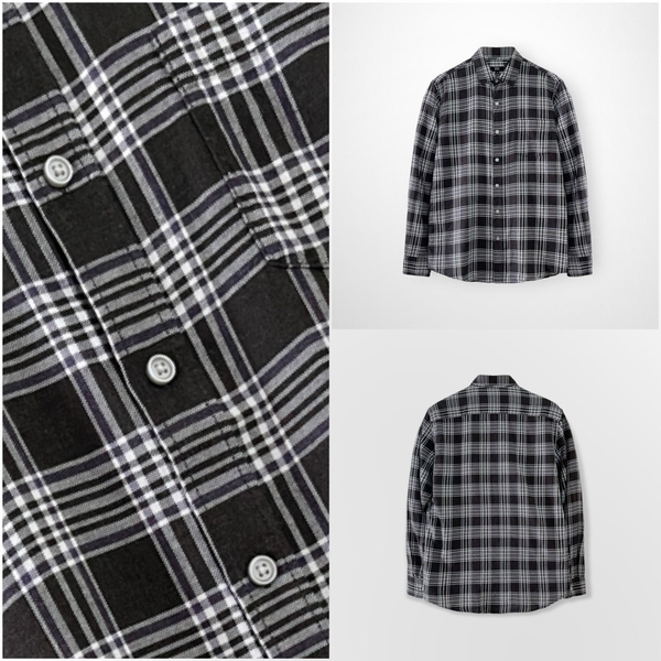 Dark Green Flannel Shirt