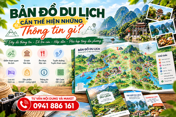 Bản Đồ Du Lịch Cần Thể Hiện Những Thông Tin Gì?