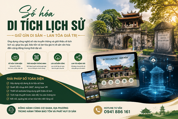 Giải pháp Số hóa Di sản, Di tích Lịch sử VR360 Hà Nội
