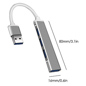 Hub USB 3 Cổng 3.0 Tốc Độ Cao, chia usb ra 4 cổng usb