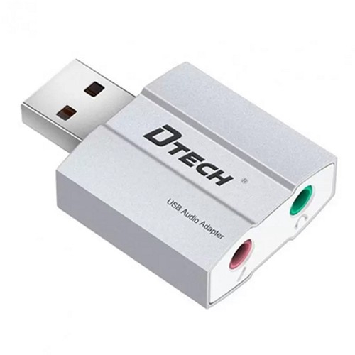 Đầu đổi USB sang Sound âm thanh Dtech DT 6006