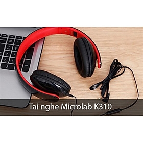 Tai nghe Microlab K310 dùng cho máy tính điện thoại tích hợp micro