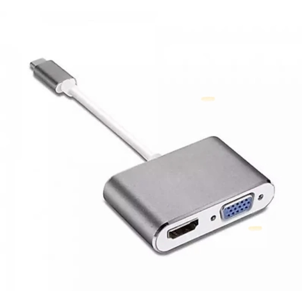 [Mã ELHACE giảm 4% đơn 300K] Cáp chuyển USB Type C sang HDMI và VGA