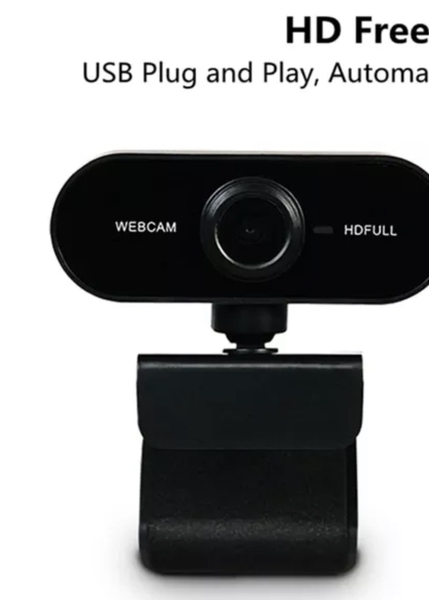 Webcam Full HD 1080P cổng USB Có Micrô  dùng học online hội nghị