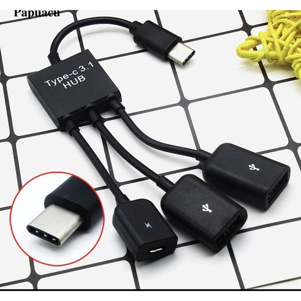 Cáp Chuyển Type C Sang USB Otg cho điện thoại/ máy tính bảng