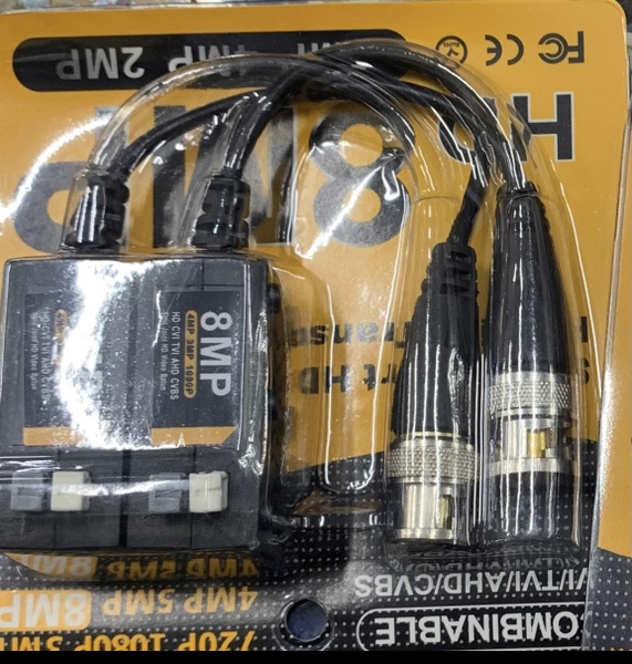 Video Balun lõi đồng  8MP loại tốt chống nhiễu cực xa