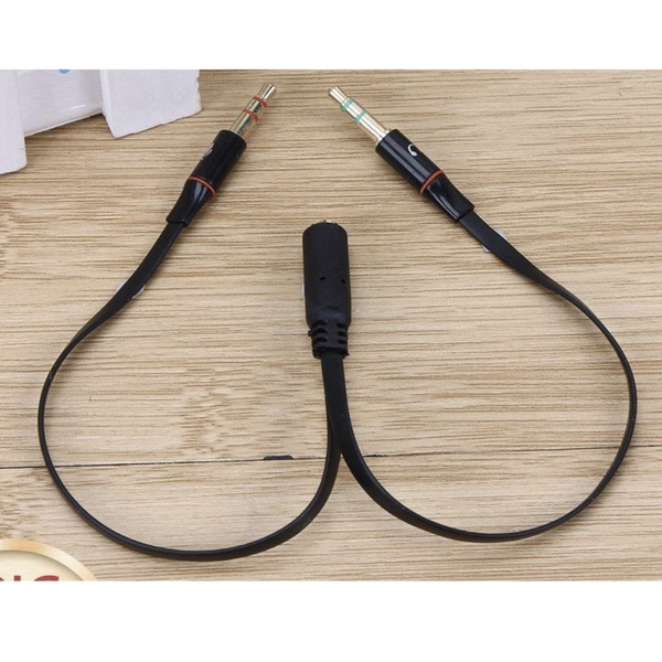 Combo 87 Cáp gộp audio và mic 3.5mm Jack gộp tai nghe 3.5 mạ vàng