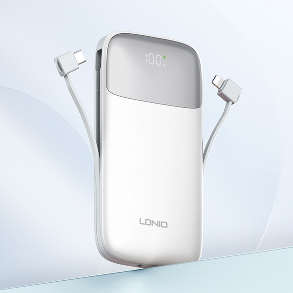 Sạc dự phòng LDNIO PQ20 PQ19 20.000mah 10.000mah có đèn led sạc nhiều thiết bị cùng lúc
