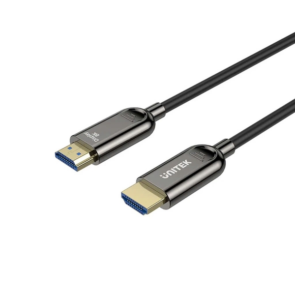 Unitek Cáp HDMI sợi quang 8K Dài Từ 10m Đến 100m UNITEK C11085GY01 tuỳ chọn sợi nhỏ