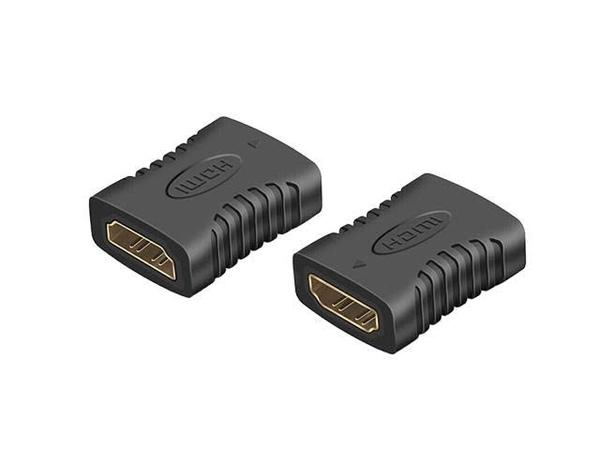 Đầu nối HDMI Mpard MD107 2 đầu lỗ màu đen