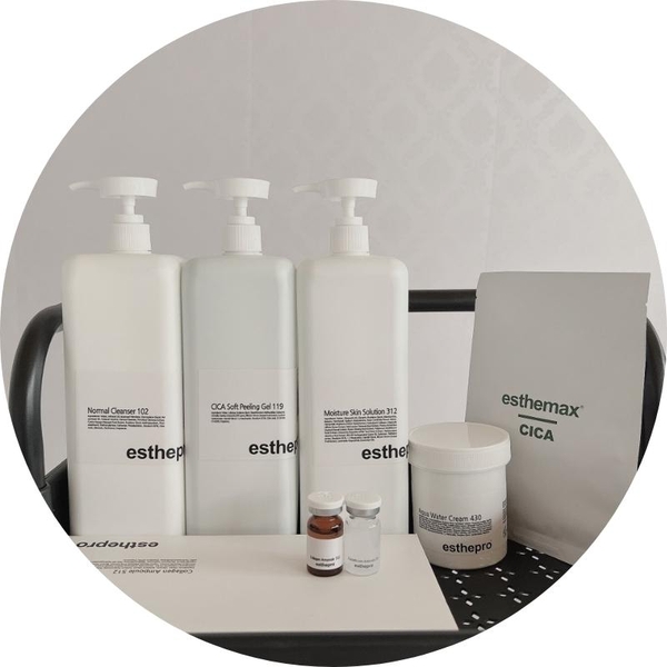[Tặng mặt nạ] Bộ mỹ phẩm cơ bản Esthemax - Esthepro Hàn Quốc chuyên nghiệp