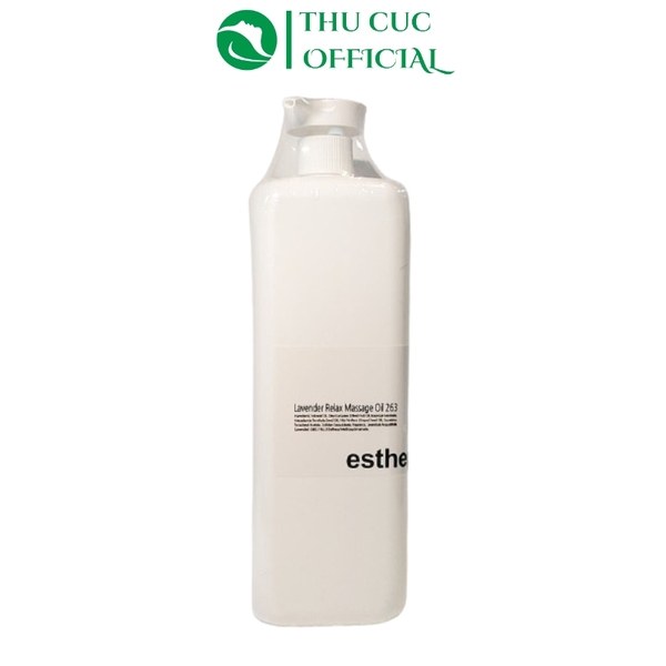 Dầu massage Esthemax Lavender Relax Massage Oil 1000ml Esthepro 263