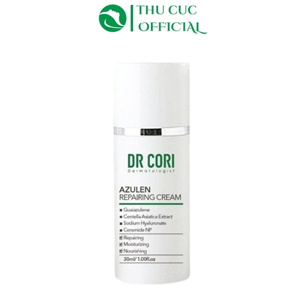 Kem dưỡng ẩm phục hồi Dr Cori Azulen Repairing Cream 30ml