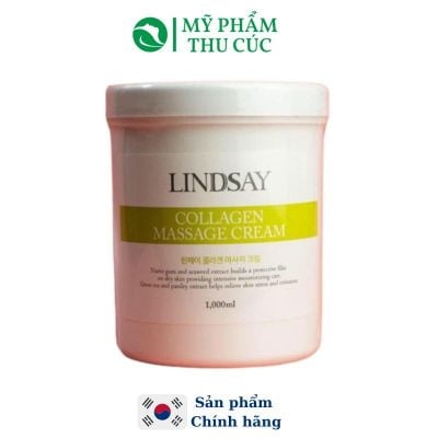 Kem massage collagen Lindsay 1000ml