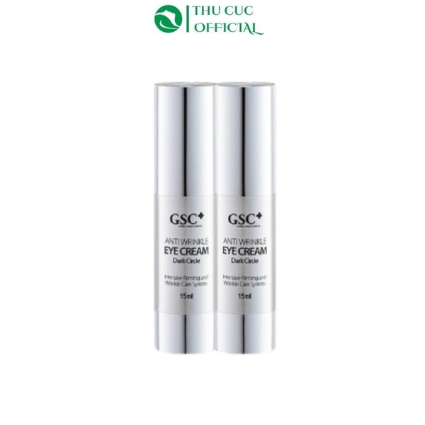 Kem mắt GSC+ Anti Wrinkle Eye Cream 15ml - Mờ thâm, giảm nhăn