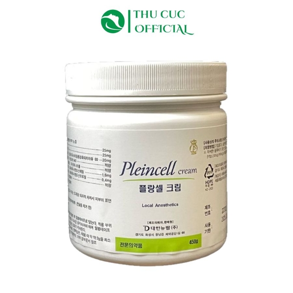 Kem Ủ Tê Pleincell Cream 450g - Tê mạnh Chính Hãng Cho Spa