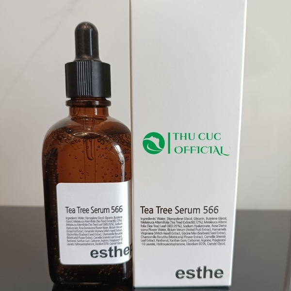 Serum Esthemax Tea Tree 100ml - Esthepro 566 giảm mụn, kiềm dầu