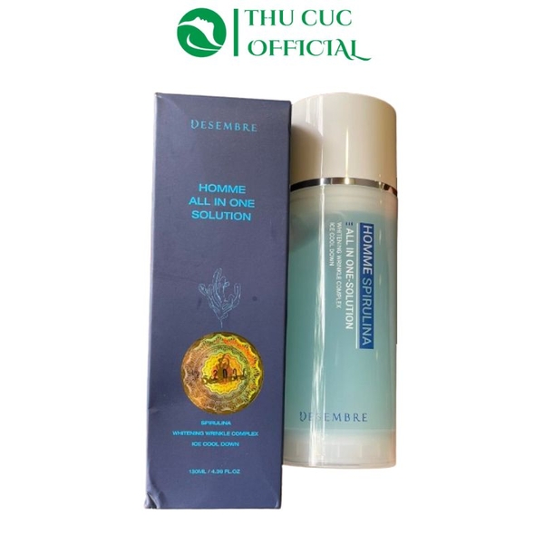 Tinh chất tảo biển Desembre Homme All In One Solution 130ml - Làm dịu da