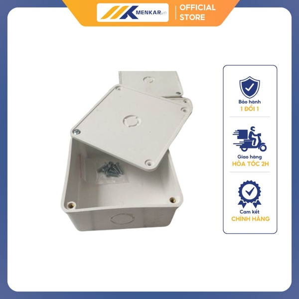 Hộp nối kỹ thuật Camera, Hộp box nhựa 11x11x5cm Sino