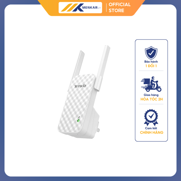 Bộ kích sóng WiFi Tenda A9 chuẩn N tốc độ 300Mbps