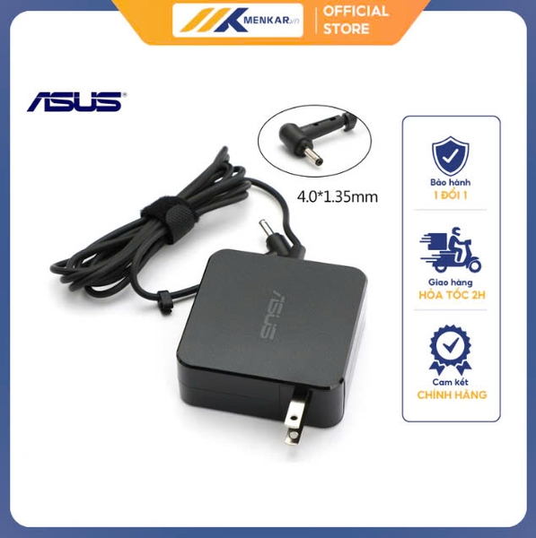 Sạc Laptop Asus 19V 3.42A Vuông (chân nhỏ)