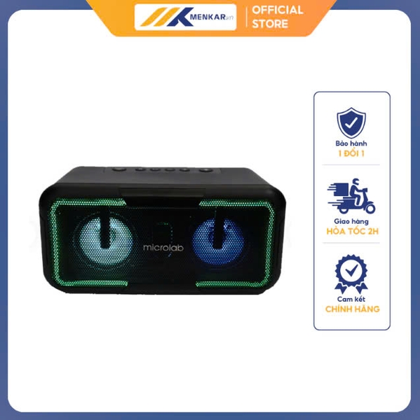 Loa di động Microlab BP11 (8W, Pin 5h, Bluetooth 5.0)