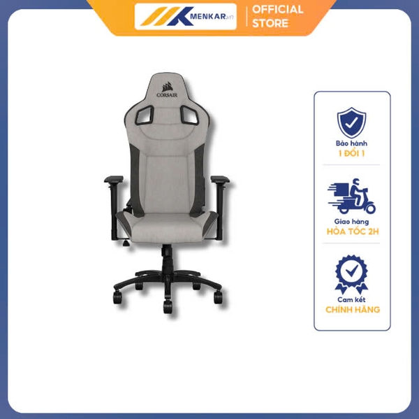 Ghế Game Corsair T3 RUSH Gray-Charcoal