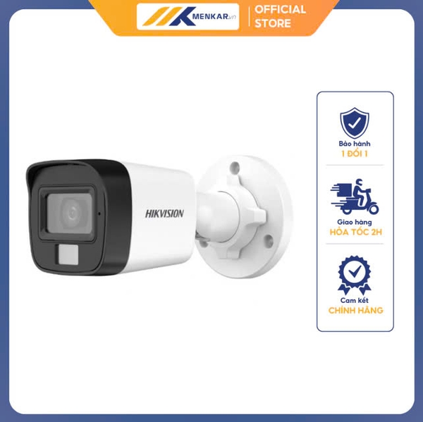 Camera Hikvision DS-2CE16D0T-EXLPF, Thân trụ HDTVI 2MP