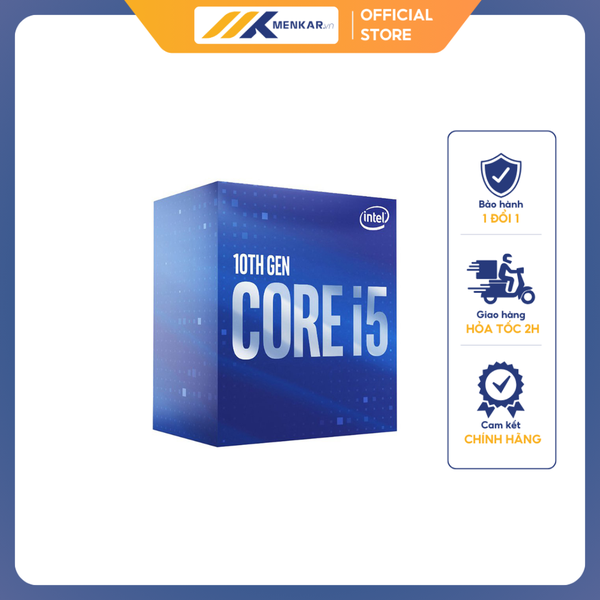 Bộ xử lý Intel® Core™ i5-10400 Box Hãng, 2.9Ghz/12MB/14nm/6 Core/12 Threads/UHD630/SK1200 Comet Lake