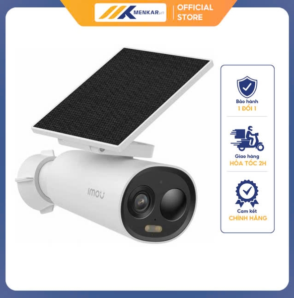 Camera Wifi dùng pin IMOU CELL 3C 3MP kèm tấm Solar (IPC-K9DCP-3T0WE-V2)