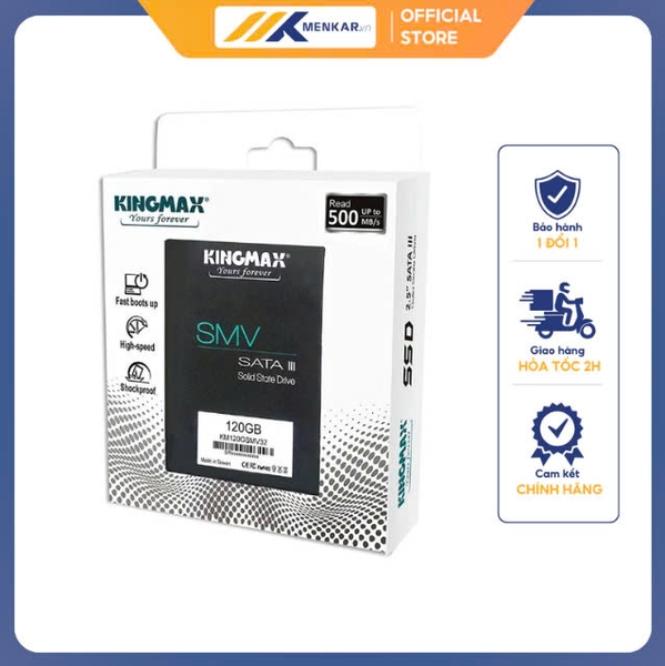 SSD Kingmax 120GB Sata III SMV32