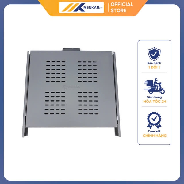 Khay trượt tủ mạng Sâu 600 - khay trượt tủ Rack sâu D600 Unirack
