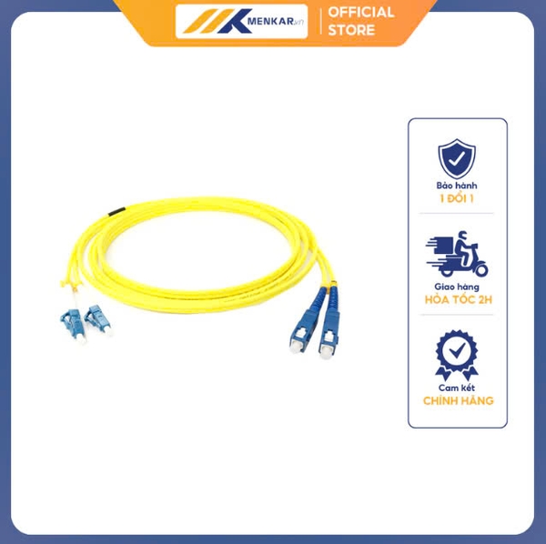 Dây nhảy quang Single-mode LC/UPC-SC/UPC