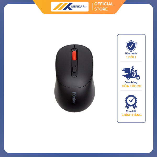 Chuột không dây Fuhlen M06s Black