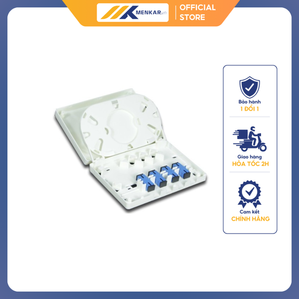 Hộp phối quang 4FO l ODF 4FO ( Đầy đủ phụ kiện)