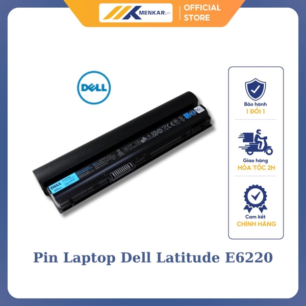 Pin Laptop Dell Latitude E6220 E6320 E6230 E6330 E6430s – E6320 – 6 Cell