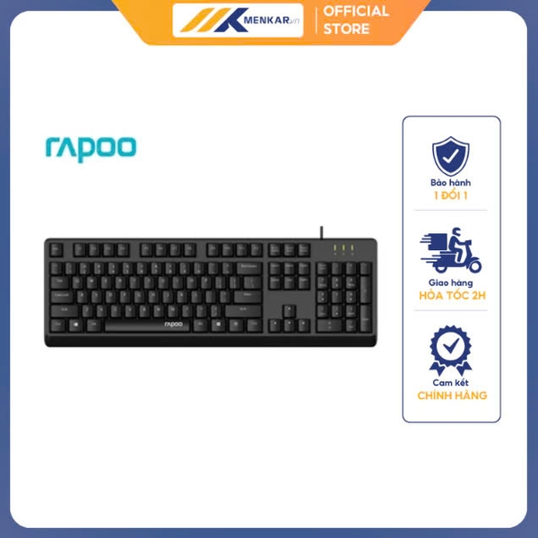 Bàn phím có dây Rapoo NK1900