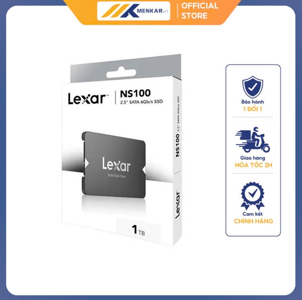 Ổ cứng SSD Lexar NS100 2.5-Inch SATA III 1TB LNS100-1TRB