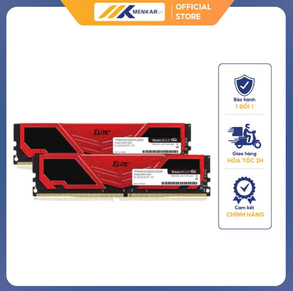 Ram Desktop Teamgroup Elite Plus 8GB DDR4 3200MHz