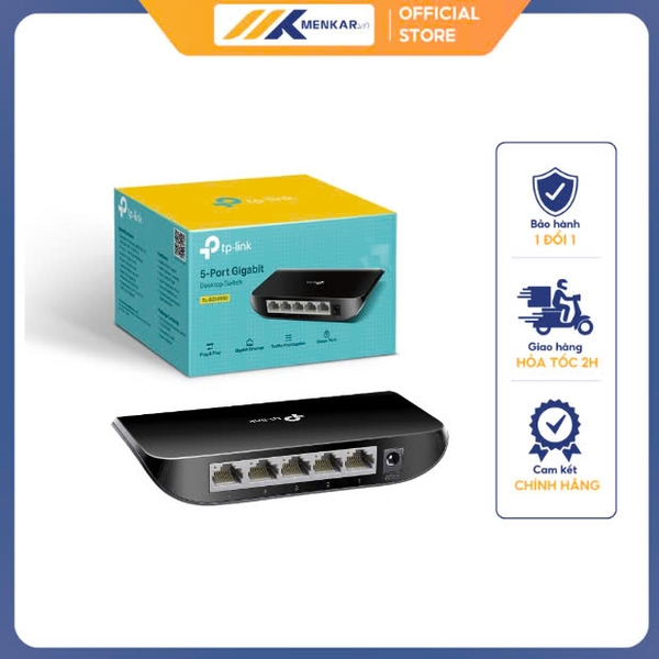 Switch TP-Link TL-SG1005D 5-Port 10/100/1000Mbps