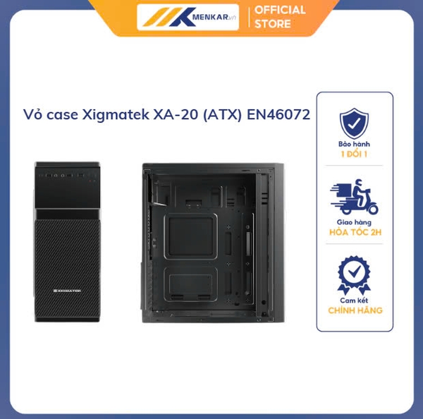 Vỏ case Xigmatek XA-20 (EN46072), Form ATX, L370 x W188xH413mm