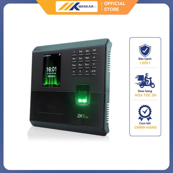 Máy chấm công vân tay và khuôn mặt ZKTECO MB10VL
