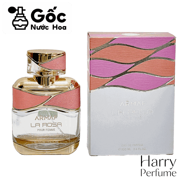Gốc Armaf - La Rosa Pour Femme EDP - Fullbox 10/100ml