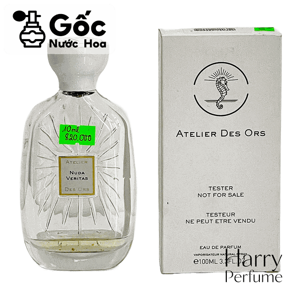 Gốc Atelier Des Ors - Nuda Veritas EDP - Testbox 10/100ml