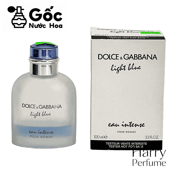 Gốc D&G - Light Blue Pour Homme Eau Intense EDP - Testbox 10/100ml